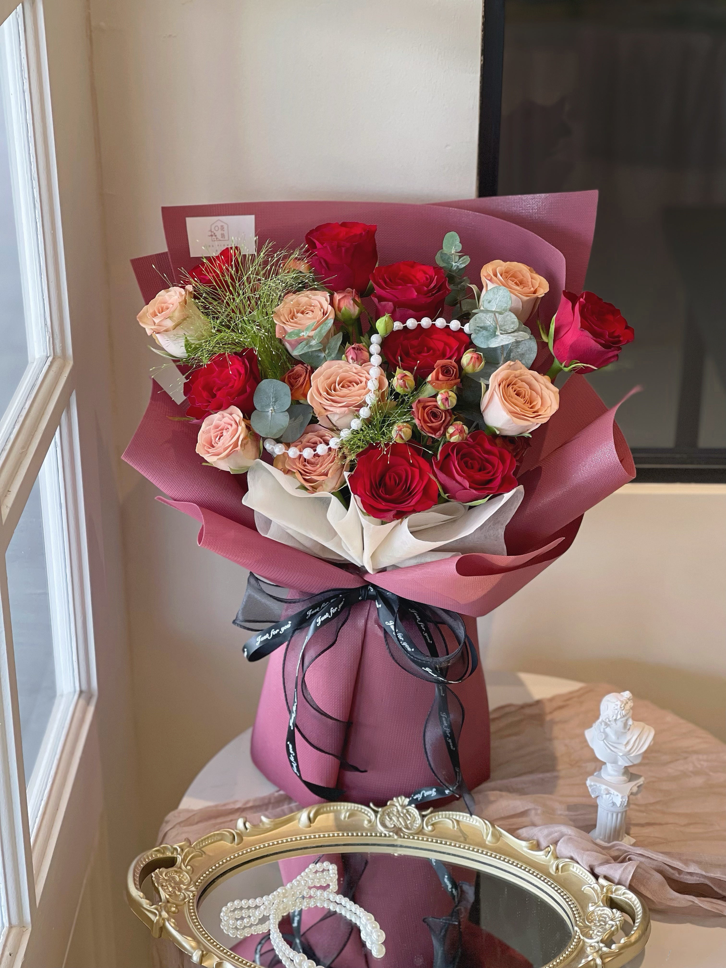 Pearl-Kissed Bouquet