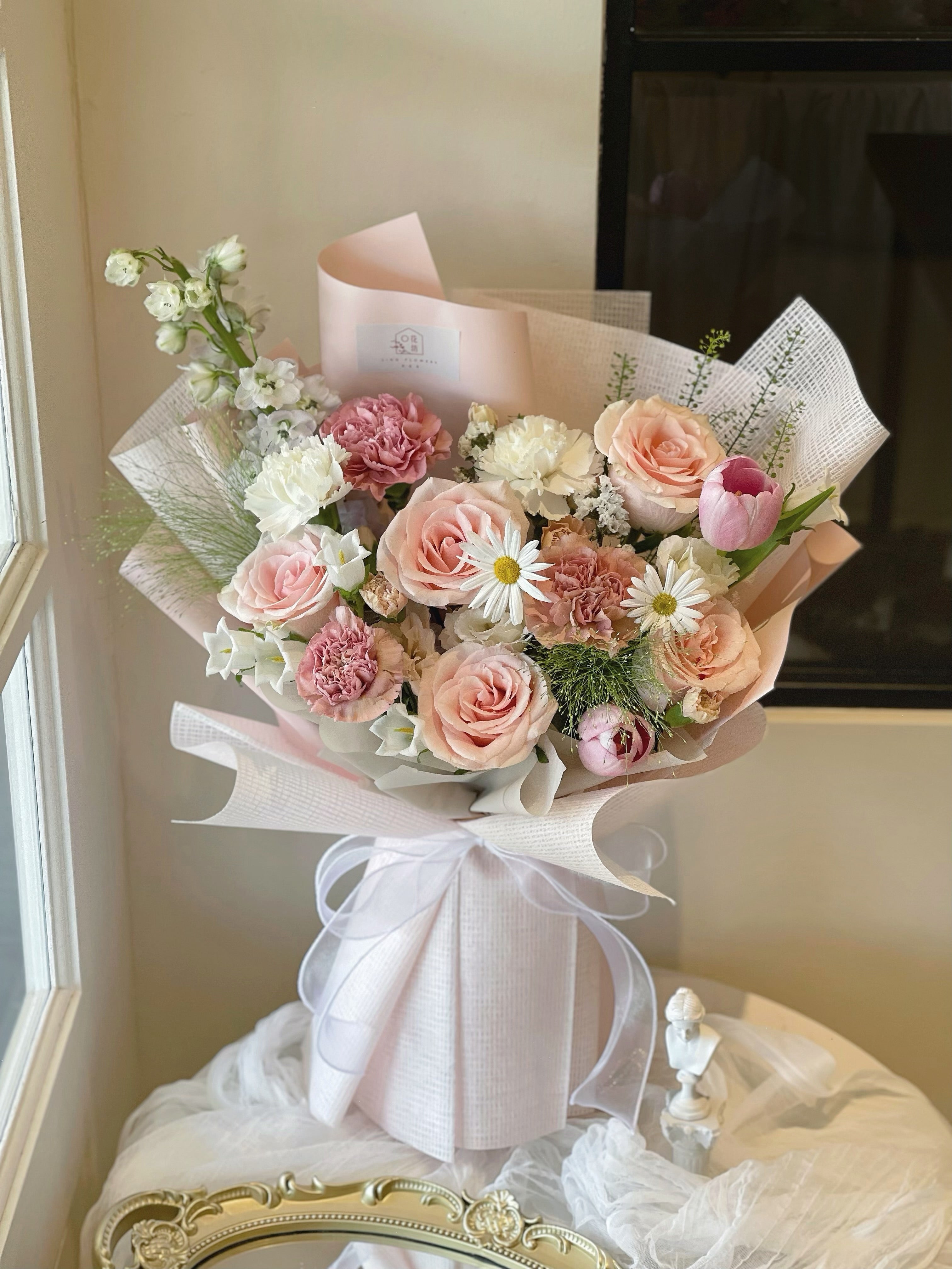 Warm Blush Bouquet