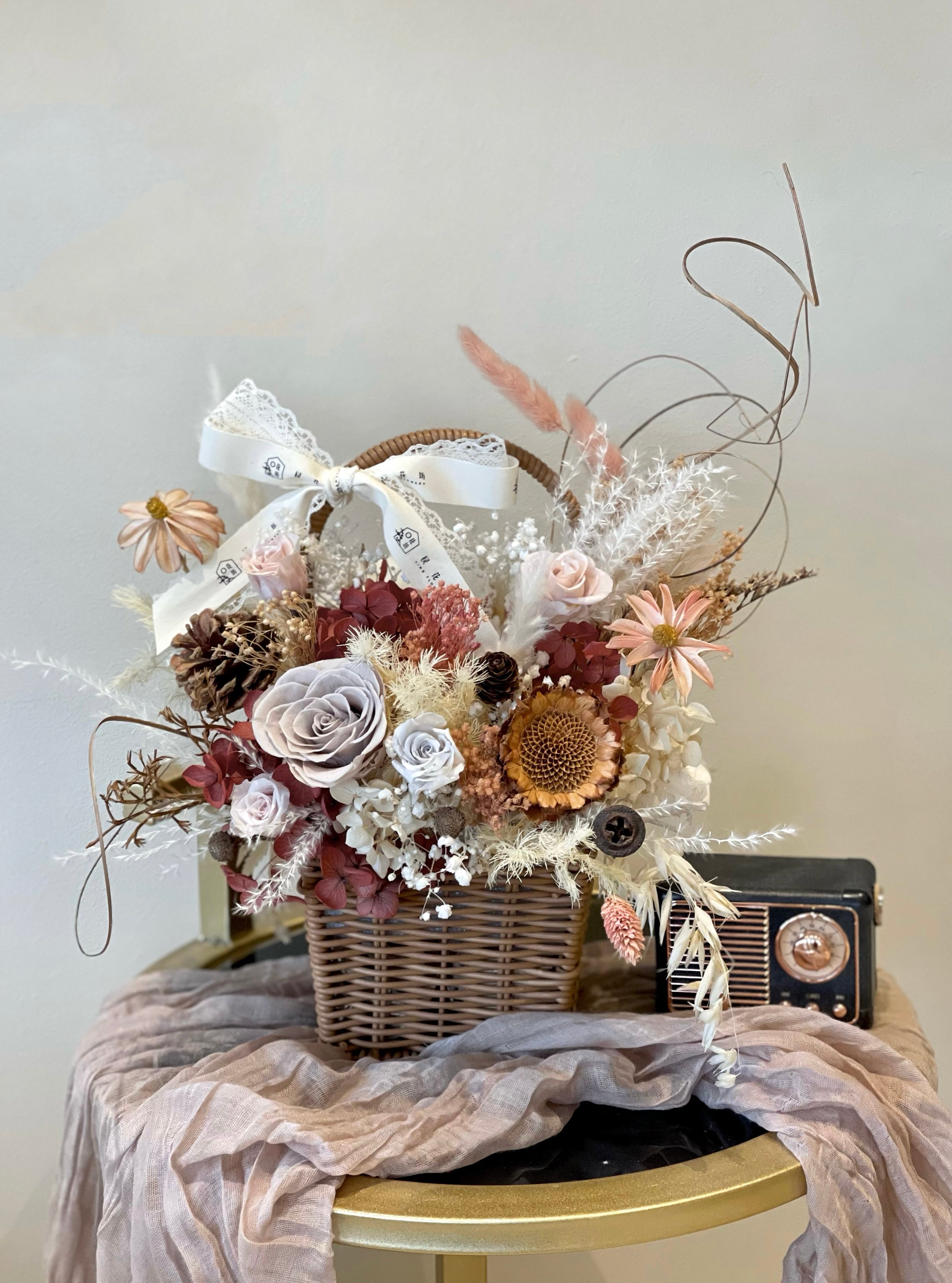 Rustic Charm Basket